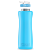 42oz. Blue Stainless Steel Bottle & Comfort Grip Lid