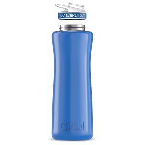 42oz. Navy Stainless Steel Bottle & Comfort Grip Lid