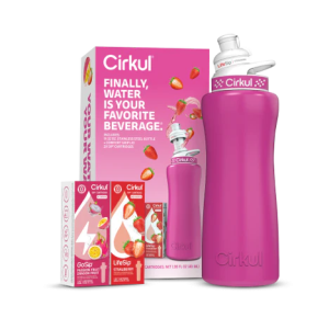 32oz. Hot Pink Stainless Steel Bottle
