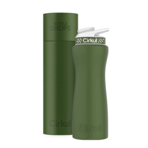 Limited Edition: 22oz. Matte Dark Green Stainless Steel Bottle & Lid