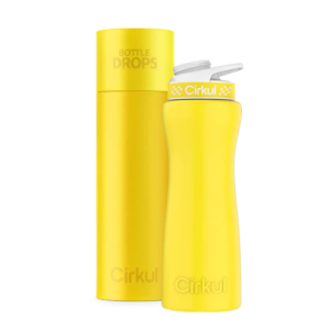 Limited Edition: 22oz. Matte Yellow Stainless Steel Bottle & Lid